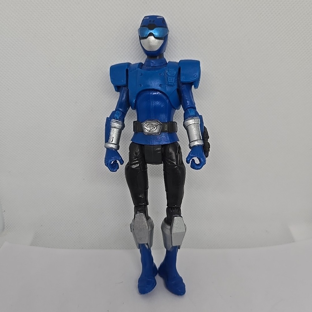 2019 Blue Power Raner Beast Morpher Action‎ Figure approx 6"